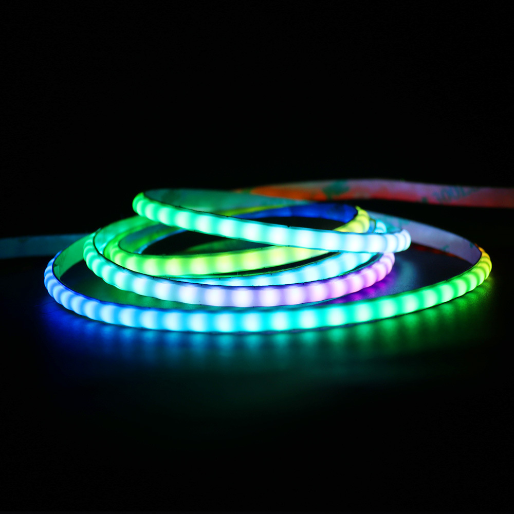 Arduino UNO Controllable Individually Addressable WS2812B COB LED Strips - DC5V Super Density 160Chips/m Arduino UNO Controllable Individually Addressable WS2812B COB LED Strips - DC5V Super Density 160Chips/m